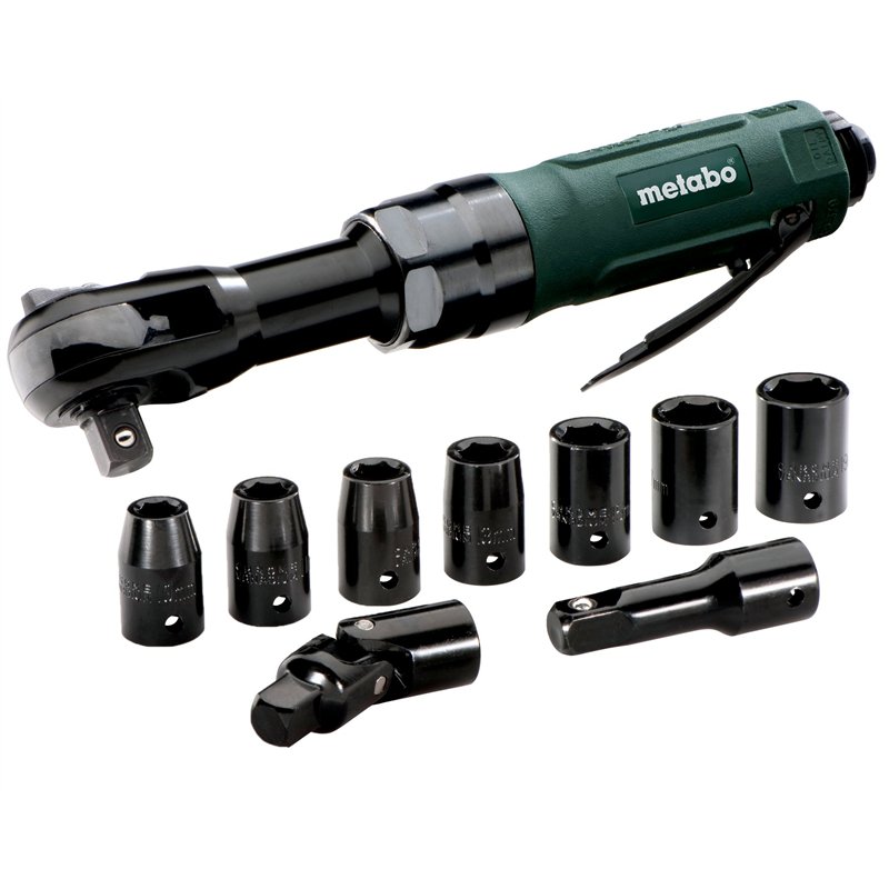 METABO 604119500 - Atornillador de carraca neumático DRS 68 Set demanda de aire 220 l/seg con maletín