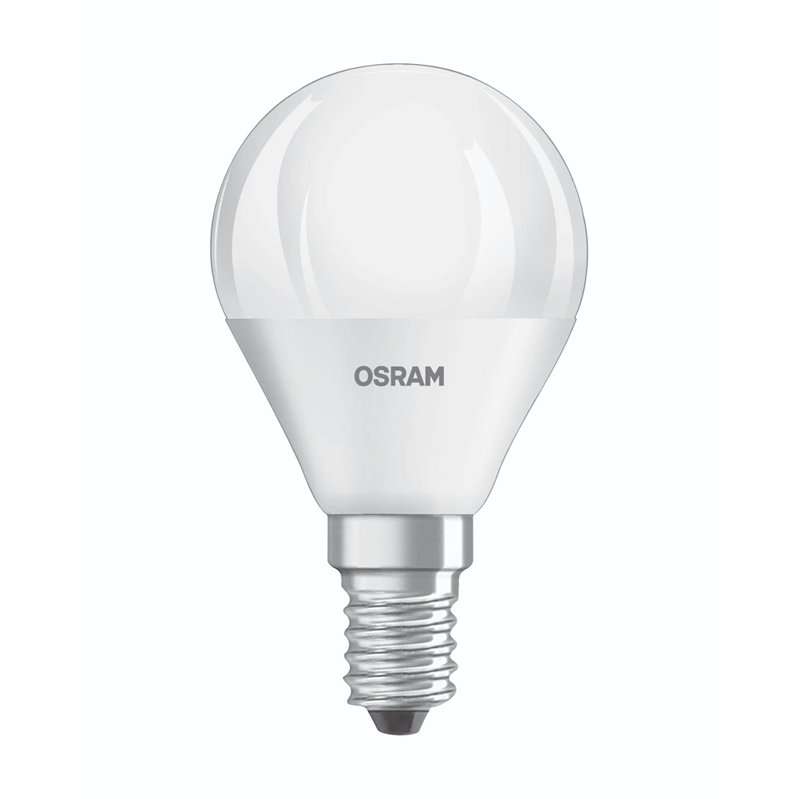 Image secondaire de OSRAM LED BASE Classic P40, ampoules LED à filament dépoli en verre pour culot E14, forme bougie, blanc froid (4000K), 470 lumen
