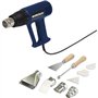 Basetech BT-2233290 Décapeur thermique avec accessoires avec mallette 2000 W