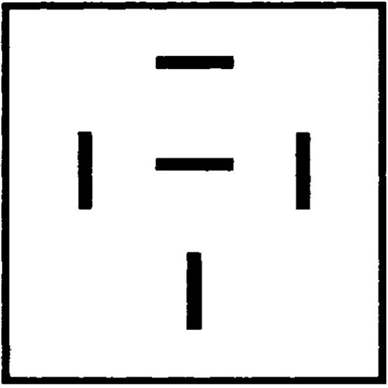 Image secondaire de HELLA Relais, courant de travail - 12V - 5pôle - Relais inverseurs - 4RD 933 332-051