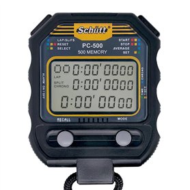 Chronomètre SCHÜTT PC-500 (mémoire 500 | Heure et Date | Double minuterie) - chronomètre Professionnel numérique avec mécanisme  Chronomètre SCHÜTT PC-500 (mémoire 500 | Heure et Date | Double minuterie) - chronomètre Professionnel numérique avec mécanisme