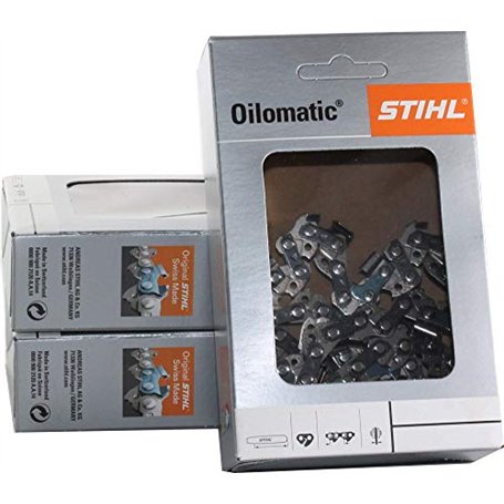 Stihl 3610 000 0050 Lot de 3 chaînes de tronçonneuse Picco Micro 3/8P-1
