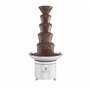Royal Catering RCCF-65W4 Fontaine a Chocolat Professionnelle Électrique Fondue au Chocolat (6 kg