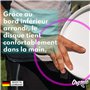 eurodisc Ocean Profi Ultimate Frisbee Disque frisbee professionnel 175 g – Plus de 100 m de trajectoire stable – En matières pre