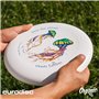eurodisc Ocean Profi Ultimate Frisbee Disque frisbee professionnel 175 g – Plus de 100 m de trajectoire stable – En matières pre