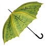 VON LILIENFELD® Parapluie Toit de palmiers Ouverture Automatique Résistant au Vent Canne Grand Robuste