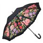 VON LILIENFELD® Parapluie Fleur Roseraie Canne Grand Robuste Ouverture Automatique Double Épaisseur