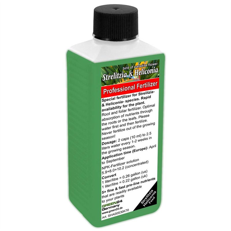 Strelitzia & Heliconia (Engrais liquide HIGHTECH NPK, Racine, sol, engrais Foliaire, engrais – prof.