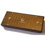 GERMANUS Cassette Métallique Humidificateur à Humidor à Cave à Cigares en Or