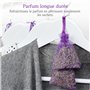 LAVODIA Sachets Parfumés Lavande - 20 Sachets de 6 g pour Armoire, Linge et Placard - Désodorisant Lavande Séchée pour Maison et
