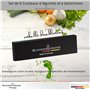 Schwertkrone Ensemble de 6 Couteaux Multicolores en Acier Solingen avec Lame Dentelée 8,5cm - Idéal pour Fruits, Légumes, Viande