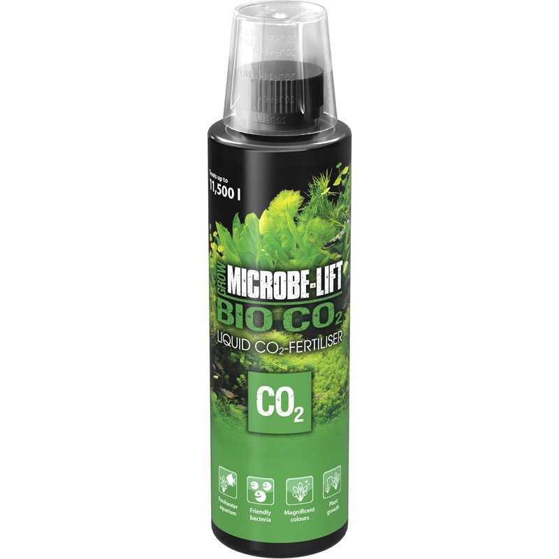 MICROBE-LIFT Bio-CO2-236 ml - Engrais CO2 liquide innovant. Stimule la croissance des plantes dans les aquariums d'eau douce ave