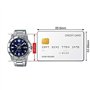 Casio MTP-VD01D-2EV Men's Enticer Stainless Steel Blue Dial Casual Analog Sporty Watch