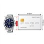 Casio MTP-VD01D-2EV Men's Enticer Stainless Steel Blue Dial Casual Analog Sporty Watch