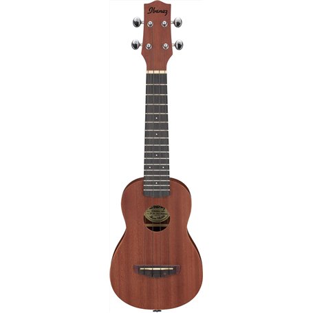 Ibanez UKS100-OPN Ukulélé soprano 4 pièces avec étui de transport