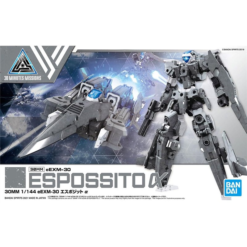 Image secondaire de Bandai Hobby - Missions 30 minutes - #41 Eexm-30 Espossito Alpha, Spirits Hobby 30M