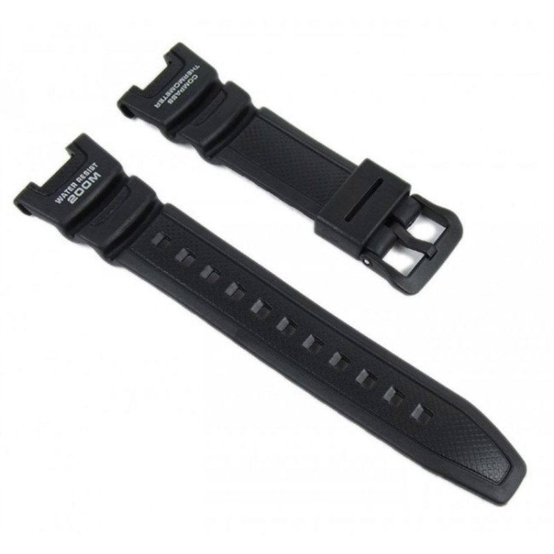 Casio Genuine Replacement Watch Strap 10304195 for Watch SGW-100-1VH, 0, 0, Résine, 0, Résine, 0