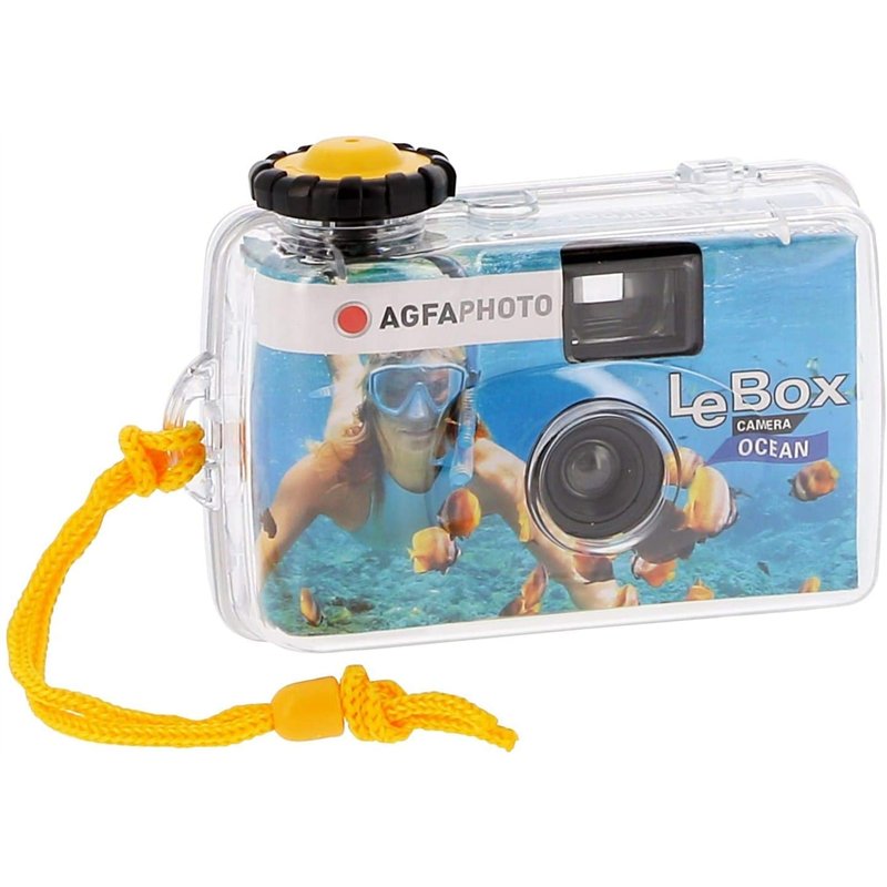 Image secondaire de Agfa Le Box Ocean Lot de 3 caméras étanches à usage unique 400 asa 27 poses