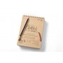 SM-LT Bloc Spirale - Dessin - Brun - A5-80 feuilles - 135 gsm 5EB-80TS/NTB