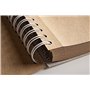 SM-LT Bloc Spirale - Dessin - Brun - A5-80 feuilles - 135 gsm 5EB-80TS/NTB