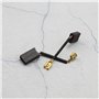 4pcs Balais de Charbon Compatibles pour MACALLISTER COD251LSM MMS255SL Scie à Onglet Perceuse à Percussion Hilti Te 22, 22x12.4x