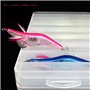OriGlam Boîte de Rangement pour leurres de pêche - Plateaux de Rangement pour matériel de pêche - Double Face - 14 Compartiments