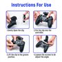 Mcbazel PS4 Manette Support Téléphone PS4 Clip pour PS4 / PS4 Slim/ PS4 Pro Manette Noir
