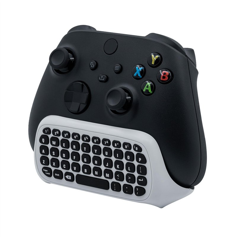 Mcbazel Clavier portable sans fil 2.4G Mini manette pour Xbox Series X/Series S/Xbox One Slim/Xbox One/Xbox One S/Xbox One X Con
