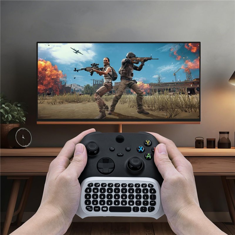 Image secondaire de Mcbazel Clavier portable sans fil 2.4G Mini manette pour Xbox Series X/Series S/Xbox One Slim/Xbox One/Xbox One S/Xbox One X Con