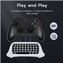 Mcbazel Clavier portable sans fil 2.4G Mini manette pour Xbox Series X/Series S/Xbox One Slim/Xbox One/Xbox One S/Xbox One X Con