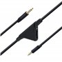 Mcbazel Cable Casque Astro A40 Remplacement du Câble Audio Auxiliaire avec Contrôle du Volume pour le Casque de Jeu Astro A10/A3