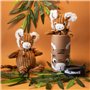Les Déglingos Doudou Bébé Garçon (Speculos le Tigre) - Grande Peluche Tigre - Grand Simply - Ultra Doux - Dès la Naissance - Gar