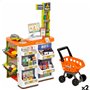 Supermarché de jouets Colorbaby 50 x 82 x 42 cm 50 Pièces 2 Unités
