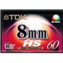 TDK 8mm HS 60 - Cassette 8mm pour caméscope