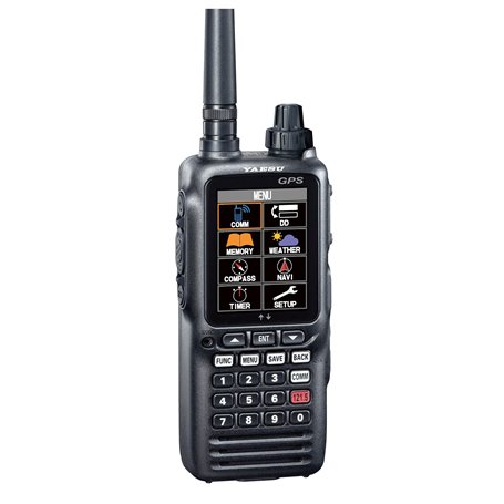 Radio VHF Portable Yaesu FTA850L pour l'aviation 118 000 à 136 992 MHz