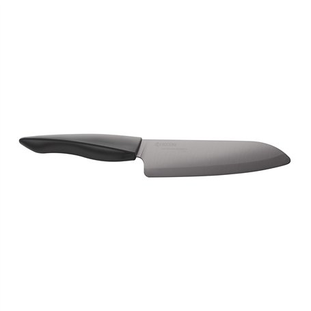 Kyocera ZK-160 BK EU Shin-Grand Santoku 16 cm-Manche Noir Lame ZK-160 BK-BK EU