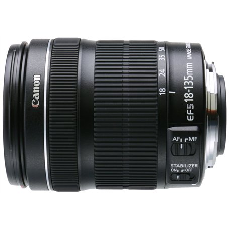 Canon EF-S 18-135mm f/3.5-5.6 IS STM Objectif 216 mm Noir