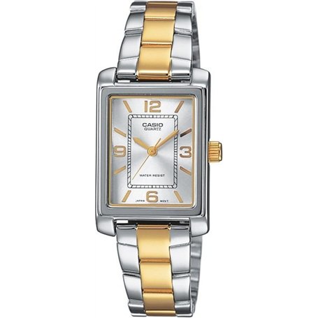 Casio Montre Femme Analogique Quartz avec Bracelet en Acier Inoxydable – LTP-1234PSG-7A