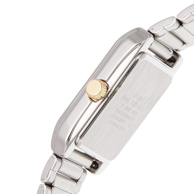 Image secondaire de Casio Montre Femme Analogique Quartz avec Bracelet en Acier Inoxydable – LTP-1234PSG-7A