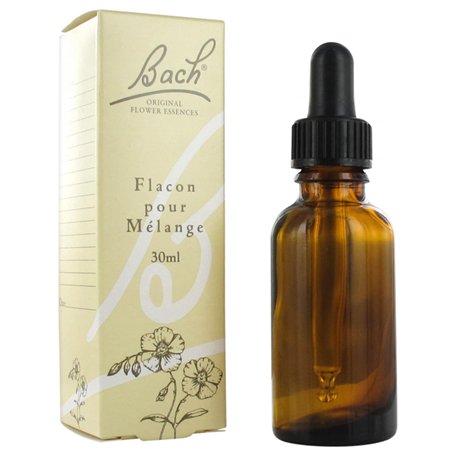 FLEURS DE BACH ORIGINAL - Flacon Vide - Pour personnaliser vos élixirs floraux - 30ml