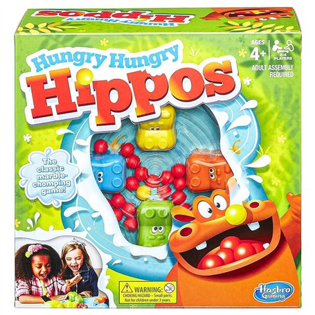Hasbro Elefun and Friends Hungry Hungry Hungry Hippos Jeu