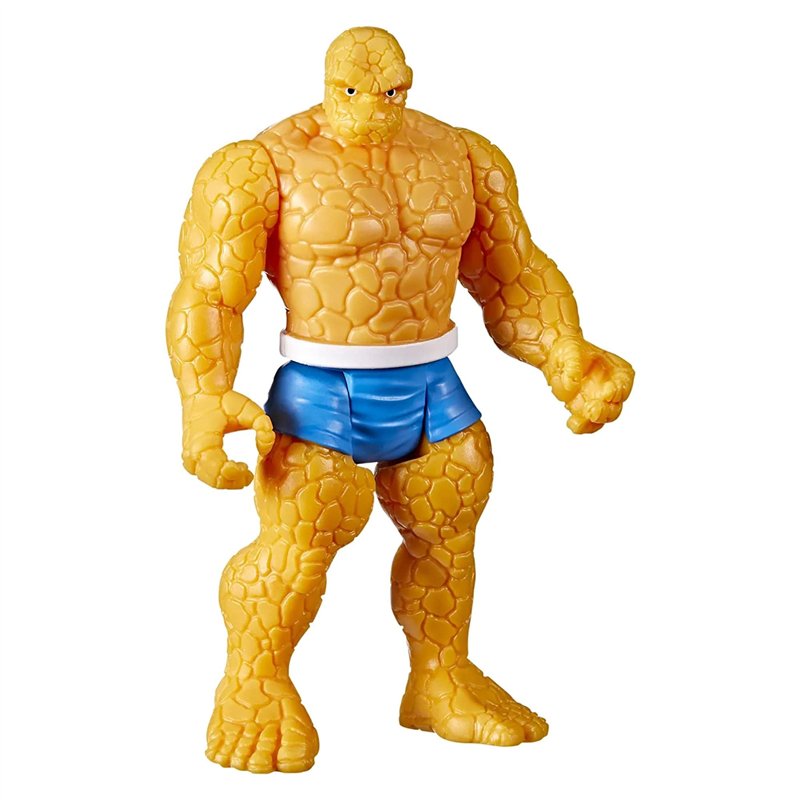 Marvel Hasbro Legends Series Retro 375 Collection, Figurine Marvel's Thing de 9,5 cm F3817 Multicolore
