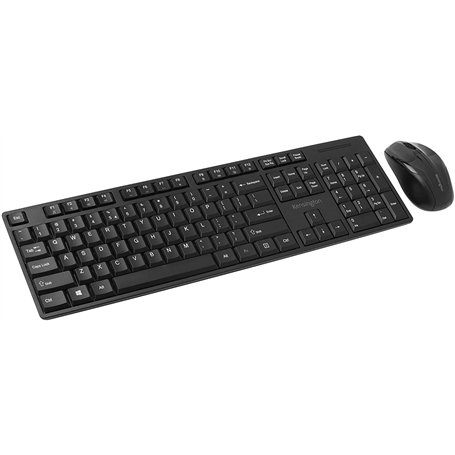 Kensington Pro Fit Ensemble Clavier et Souris sans Fil à Profil Bas pour Bureau à Domicile – Disposition Italienne