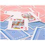 Toyland® 2 en 1 Jeux - Doublé Six Dominos et 2 Paquets de Cartes à Jouer - Jeux de Famille - Jeux de Société Classiques