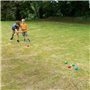 Toyrific Jeu de Boules Classiques en Plastique pour Jeux de Jardin familiaux BGG1535