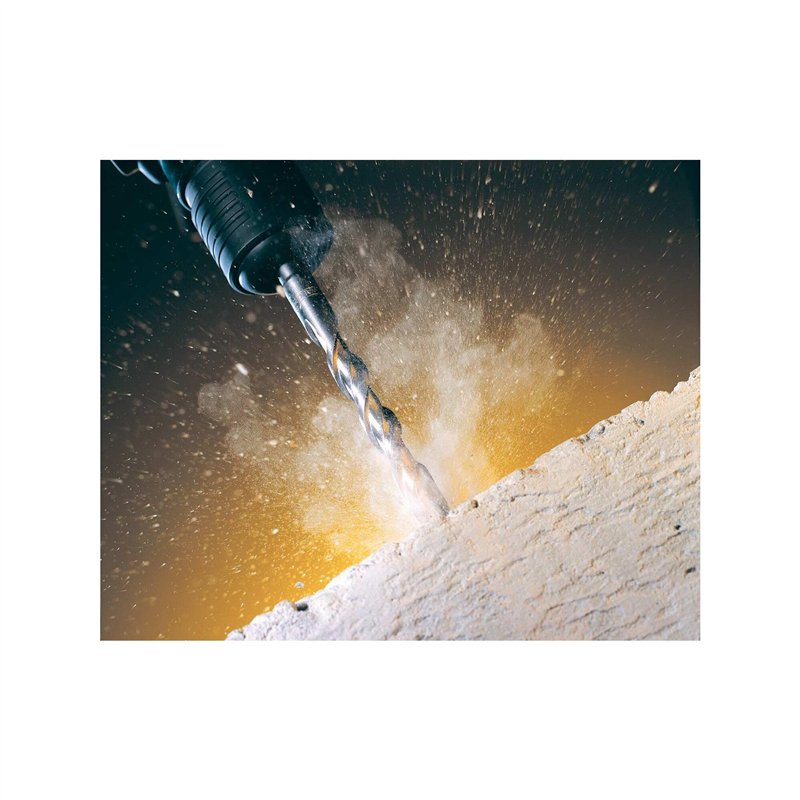 Image secondaire de Dewalt Coffret de 7 pièces de perçage SDS-Plus Dewalt DT9701, Argent