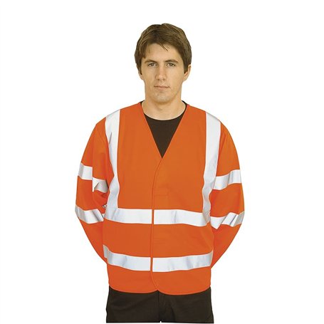 Portwest Gilet 2 bandes & baudrier manches longues
