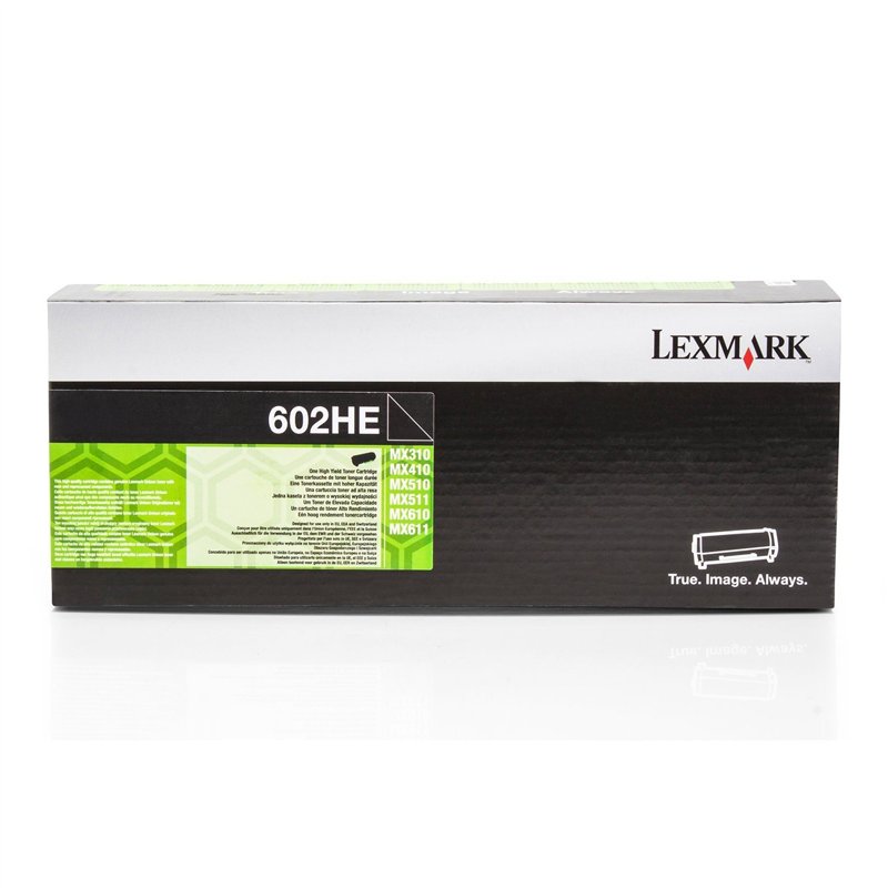 Image secondaire de Lexmark 602H Cartouche laser 10000pages Noir - Cartouches de toner (Cartouche laser, 10000 pages, Noir, 1 pièce(s))