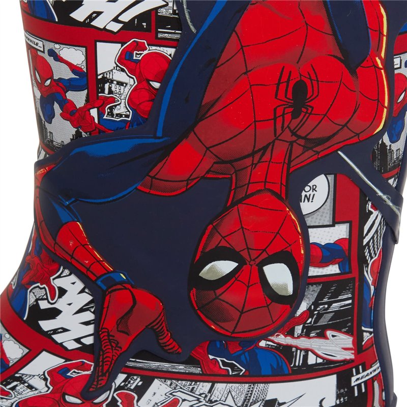 Image secondaire de Marvel Spiderman Bottes en caoutchouc pour garçon, bleu marine, 27 EU