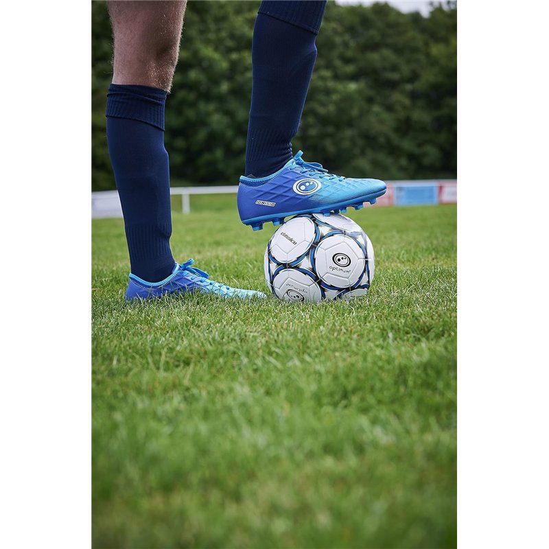 Image secondaire de OPTIMUM Ballon de Foot Classico Ballon de Foot Classico Football, Noir/Bleu, 3